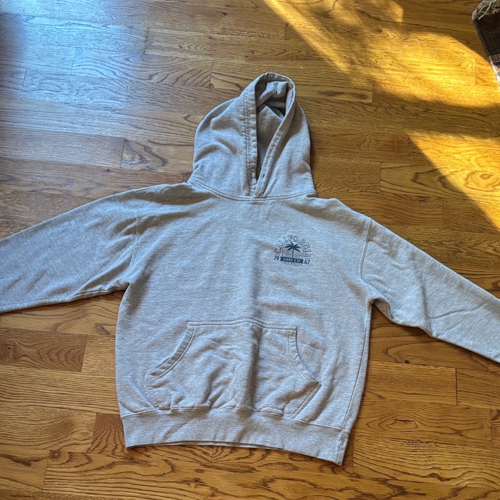 Light Gray Hoodie Sweater